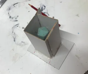 Miniature phage casting