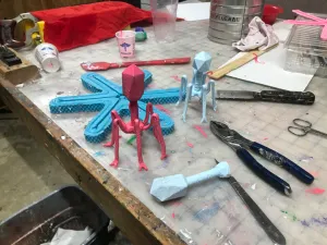 Phage leg mold
