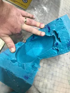 Bacteriophage mold work