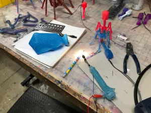 Phage leg mold