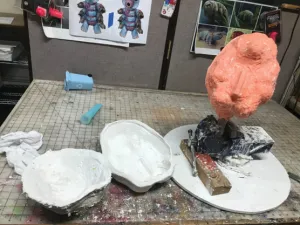 Foam puppet and mold