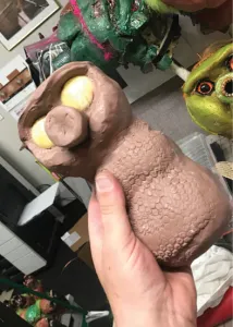 Tardigrade sculpting detail