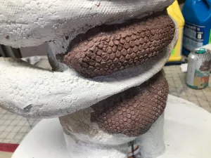 Foam body casting