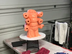 Silicone body mold