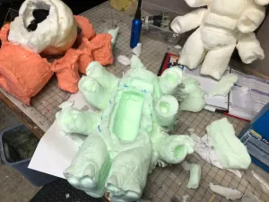 Tardigrade heads and bodies