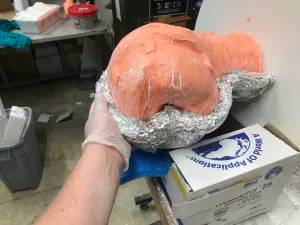 Head mold parts